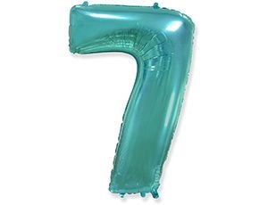 Шар (40''/102 см) Цифра Тиффани №7 FM 2129269