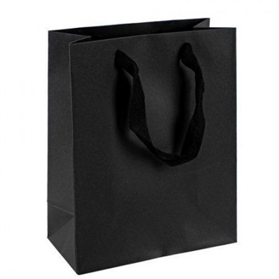 Пакет Крафт подарочный Премиум Черный 19,5*24,5*9,5см  т.м.624 88043347