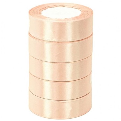 А Лента атласная 2,5см*25Y, 02 Кремовая тм 5/300 4886602