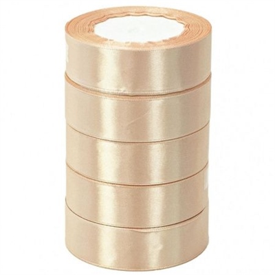 А Лента атласная 2,5см*25Y, 173 Пшеничный  т.м 5/300 88017592