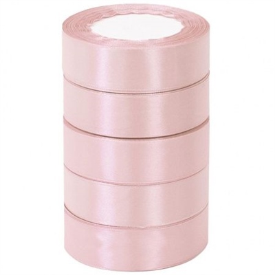 А Лента атласная 2,5см*25Y, 68 Розовый жемчуг  т.м 5/300 88029705