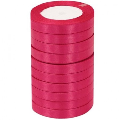 Лента атласная 1,2см*25Y, 129 Коралловая  т.м 10/500 88017672