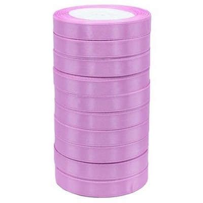 Лента атласная 1,2см*25Y, 45 Орхидея  т.м 10/500 88043987