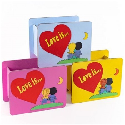 Ящик "Love is..." Синий 18*10*H4см 1 шт 88048247