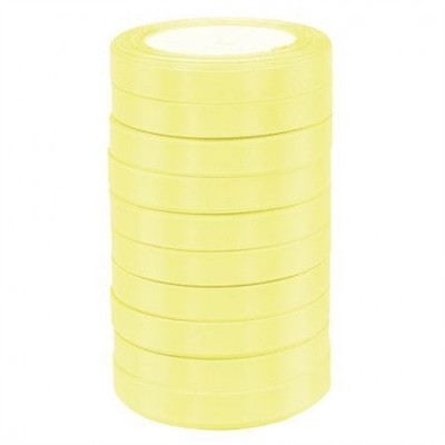 Лента атласная 1,2см*25Y, 09 Дыня т.м 10/500 88043984