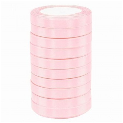 Лента атласная 1,2см*25Y, 68 Розовый-жемчуг  т.м 10/500 88043990