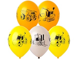 Шар (14"/36 см) Шелкография Пастель Тяжелая техника 25шт BELBAL 88032189