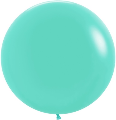 Шар (24"/61 см) Пастель Аквамарин (037) 3шт Sempertex 88013141