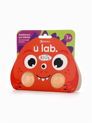 Бомбочки для ванны "Монстрики", 2 x 40 г, аромат карамельный леденец 10846853 10846853