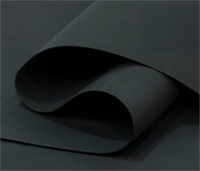 Китайский фоамиран "Зефир" 1 мм. 60 х 70 см. 10 лист./упак. черный 88049928