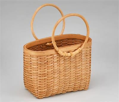Корзина плетеная (секвойя), 26х16х18/30,5 см, 1 шт., натуральный 88049905