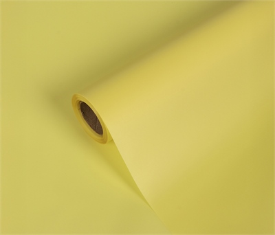 Упак. материал флористическая пленка "Vogue" 50 мкр, 60 см х 10м, желтый 88049837