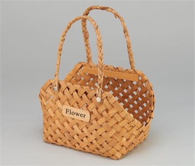 Корзина плетеная (секвойя), 25x15x8/16/30 см, 1 шт., натуральный 88049932