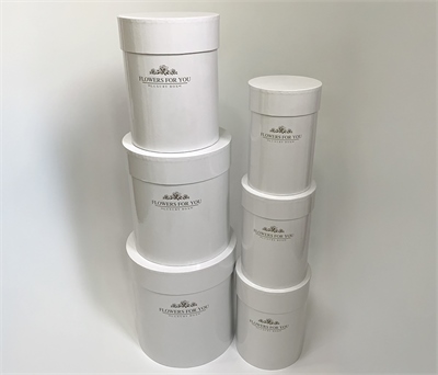 Набор коробок 22,5x24 см, 20x22 см, 16,5x21 см, 15x20 см, 12x18 см, 5 шт., белый 88049861