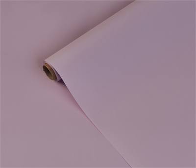 Упак. материал флористическая пленка "Монако" 65 мкр, 58 см х 10м, пастельно-лавандовый 88049885