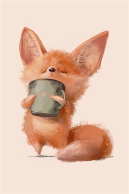 Открытка, С Любовью (лисенок), 10*15 см, 1 шт. 88049467