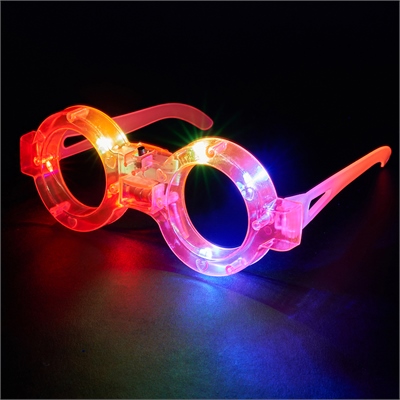 Светодиодные очки, Ботаник, Розовый, 1 шт. 88049397