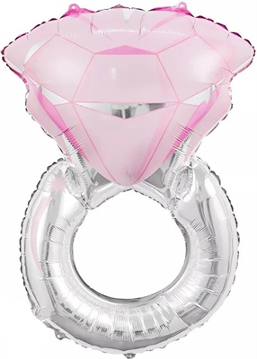 K 28 Кольцо с бриллиантом / Diamond ring / 1 шт /, Фольгированный шар 88049595
