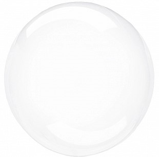 K 18 3D Сфера прозрачная / 3D Transparent Bubble  / 10 шт /, Воздушный шар 88049576