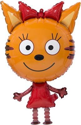 Д 32 Карамелька, Три кота, Ходячая фигура / 1 шт /, Фольгированный шар 88049738