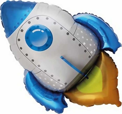 И 30 Ракета синяя / ROCKET BLUE / 1 шт /, Фольгированный шар 88049590