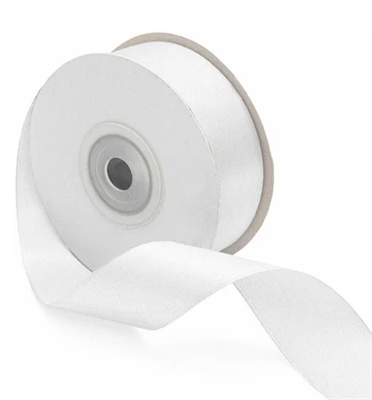 Лента Атлас Белый / 25 мм * 22,85 м 88049712