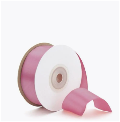 Лента Атлас Розовый / 25 мм * 22,85 м 88049707