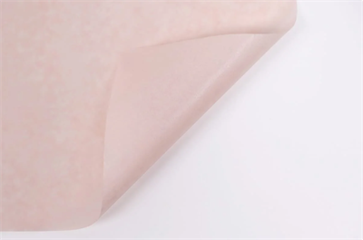 Тишью бумага однотонная 17гр 50см х 70см х 36шт Нежно-розовый, плотность 17 гр 16952