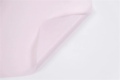 Тишью бумага однотонная 17гр 50см х 70см х 36шт Светло-розовый, плотность 17 гр 16939