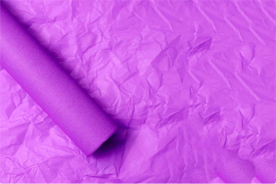 Тишью бумага однотонная жатая 26гр 50см х 70см х 20шт Фиолетовый, плотность 26 гр 19347