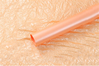 Тишью бумага перламутровая 26гр 50см х 70см х 20шт Оранжевый, плотность 26 гр 18576