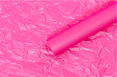 Тишью бумага перламутровая 26гр 50см х 70см х 20шт Фуксия, плотность 26 гр 19142
