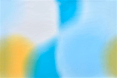 Тишью бумага цветной градиент 35гр 50см х 70см х 20шт Лимонный Небесный 20112