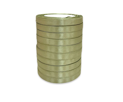 Лента атласная на пенопласте (10мм х 25ярд) Травяной 54 18363