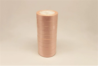 Лента атласная на пенопласте (20мм х 25ярд) Бежево-розовый 153 16796