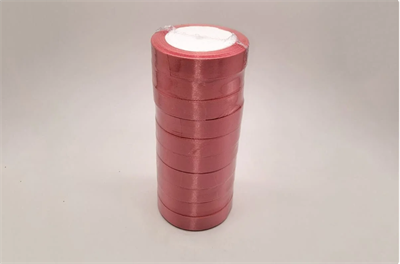 Лента атласная на пенопласте (20мм х 25ярд) Малиновый 91 16901