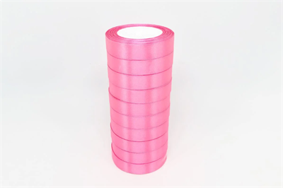 Лента атласная на пенопласте (20мм х 25ярд) Розовый 05 01494