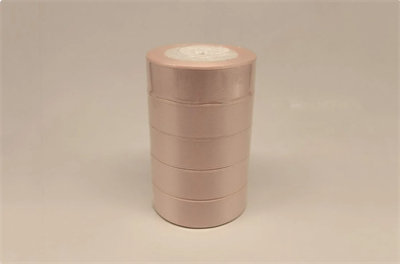 Лента атласная на пенопласте (25мм х 25ярд) Бежевый 07 16903