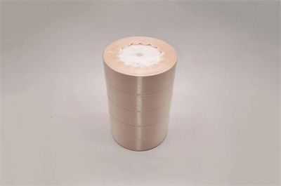 Лента атласная на пенопласте (25мм х 25ярд) Кремовый 06 16899