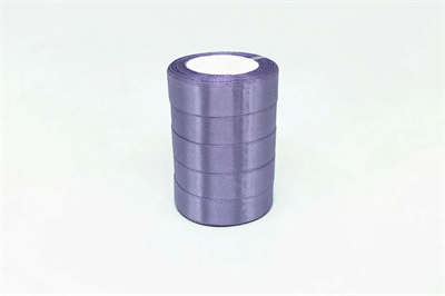 Лента атласная на пенопласте (25мм х 25ярд) Светло-фиолетовый 21 03625