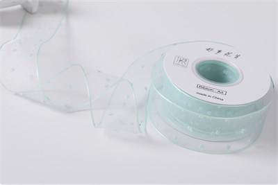 Лента мелкая сетка «Пузырьки» (4,0см х 20ярд) Тиффани 17943