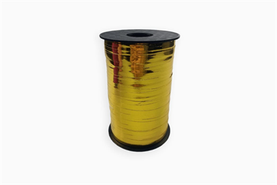 Лента полипропилен на катушке (5мм х 250м) Тёмное золото металлик 18292