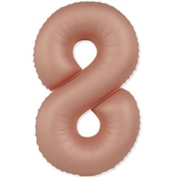 {{photo.Alt || photo.Description || 'Шар (40&#39;&#39;/102 см) Цифра SLIM Винтажная роза №8  FM'}}