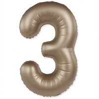 {{photo.Alt || photo.Description || 'Шар (40&#39;&#39;/102 см) Цифра SLIM Золото звездного света №3  FM'}}