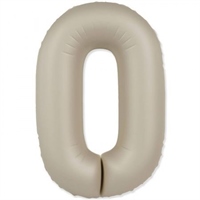 {{photo.Alt || photo.Description || 'Шар (40&#39;&#39;/102 см) Цифра SLIM Крем Латте №0  FM'}}