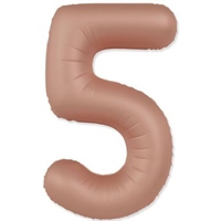 {{photo.Alt || photo.Description || 'Шар (40&#39;&#39;/102 см) Цифра SLIM Винтажная роза №5  FM'}}