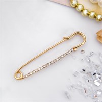 {{photo.Alt || photo.Description || 'Булавка «Классика» широкая, 7,5см, цвет белый в золоте 3723927'}}