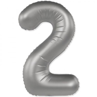 {{photo.Alt || photo.Description || 'Шар (40&#39;&#39;/102 см) Цифра SLIM Лунное серебро №2  FM'}}