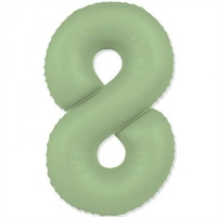 {{photo.Alt || photo.Description || 'Шар (40&#39;&#39;/102 см) Цифра SLIM Мята №8  FM'}}