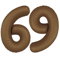 {{photo.Alt || photo.Description || 'Шар (40&#39;&#39;/102 см) Цифра SLIM Шоколадно-коричневый №6/9  FM'}}